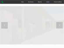 Tablet Screenshot of bullingtonlumber.com